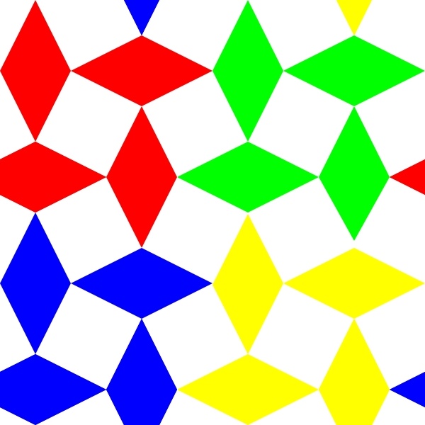 Diamond Squares 3 Pattern clip art