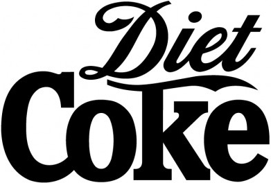 diet coke illustration vector