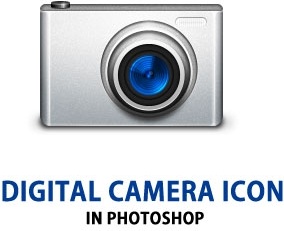 Digital Camera Icon PSD