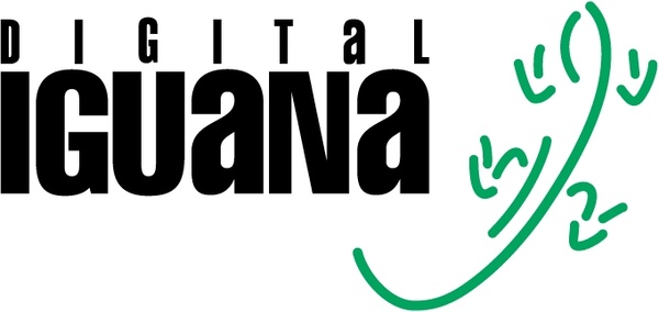 digital iguana