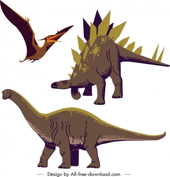 Dinosaur king apatosaurus vectors free download graphic art designs.