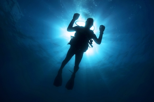 diver light diving