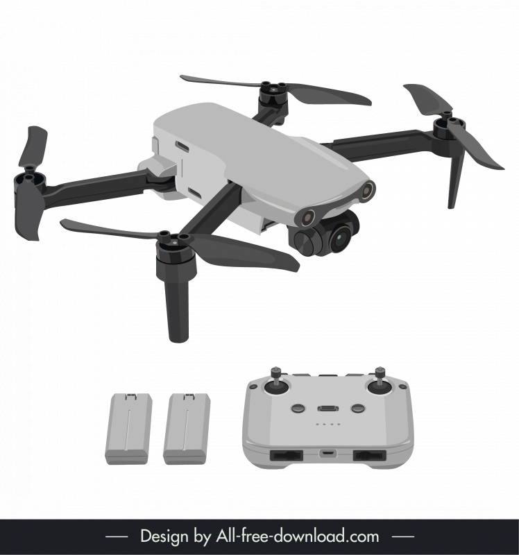 dji mini 2 se drone design elements modern 3d design 