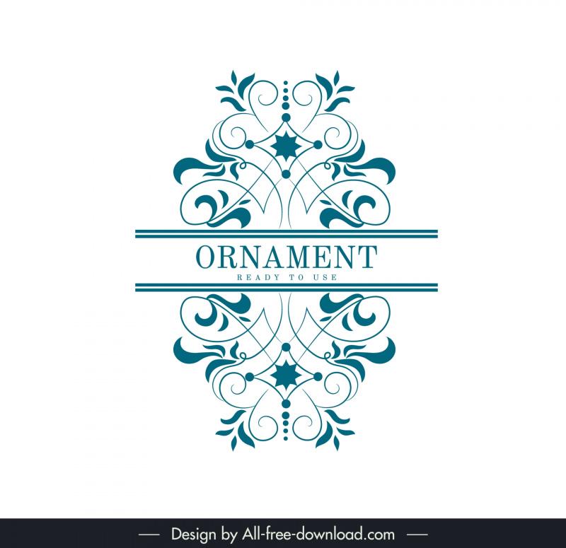 document design elements elegant classical curves symmetry  