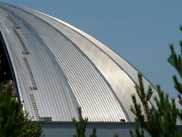 dome domed roof metal
