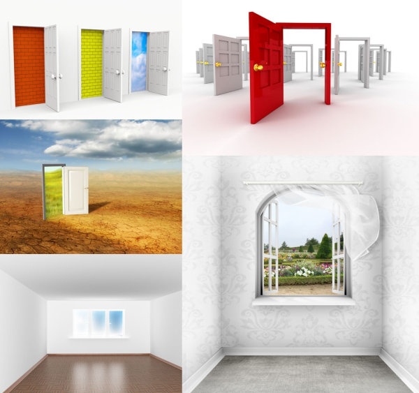 doors and windows of highdefinition picture