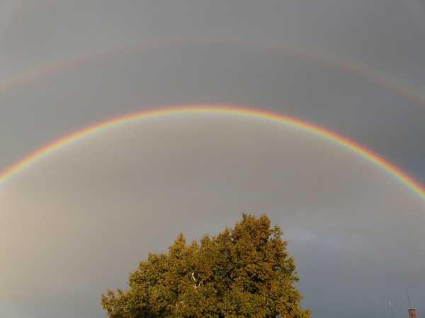 double rainbow rainbow mirroring