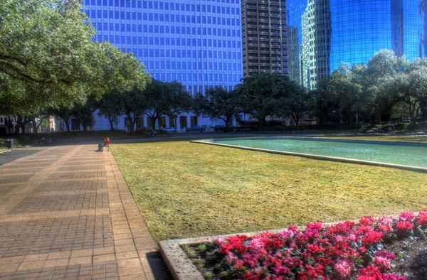 downtown park in houston texas 