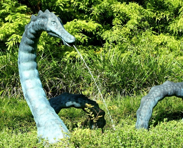 dragon fountain water feature