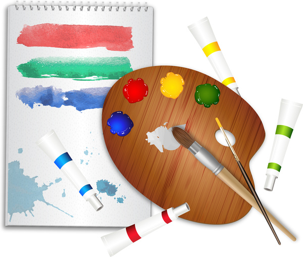 Download Drawing tools cartoon free vector download (106,660 Free ...