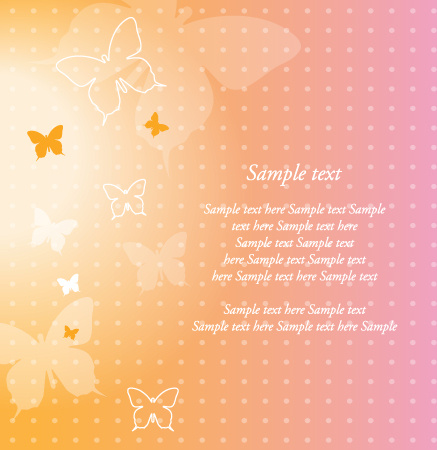 dream butterfly background