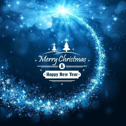 dream christmas and new year background