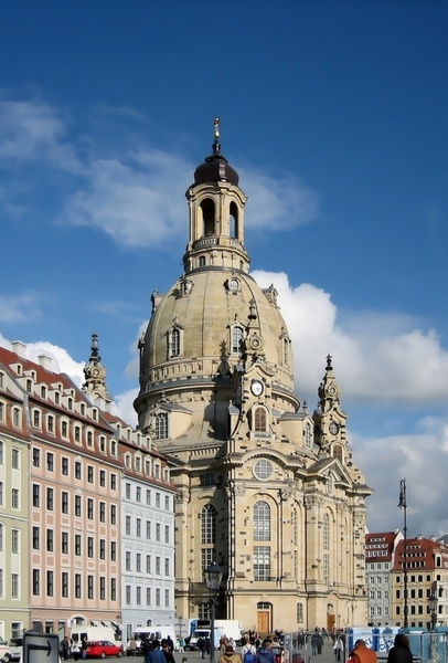 dresden frauenkirche city 