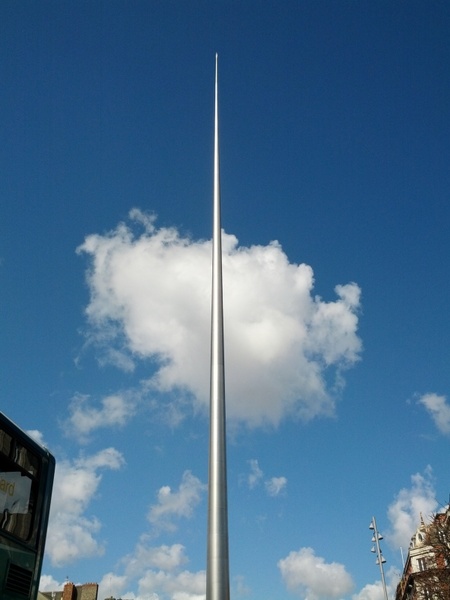 dublin the spire cloud