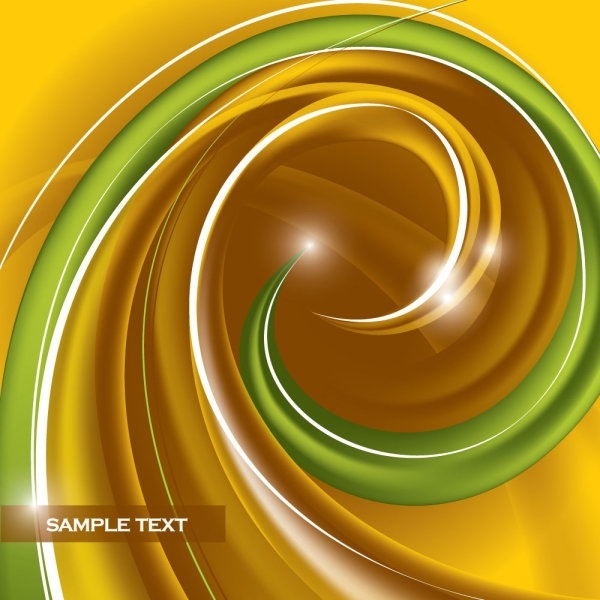 dynamic abstract spiral pattern 03 vector
