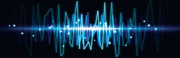 dynamic audio waves 04 vector