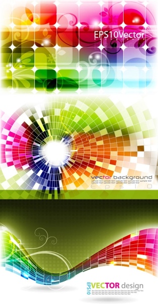 dynamic effects light color vector