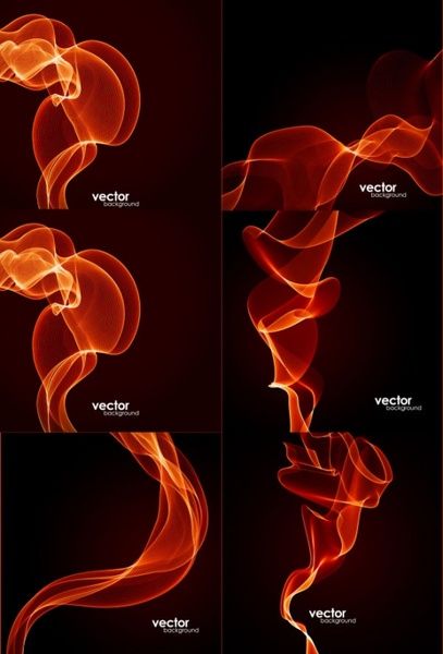 dynamic fire lines vector