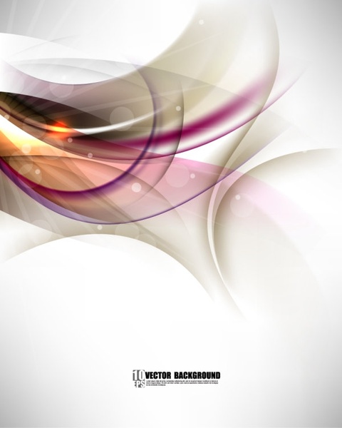 dynamic flow line gorgeous background 03 vector