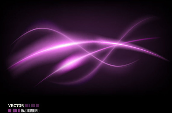 Dynamic light waves vector background Vectors graphic art designs in ...