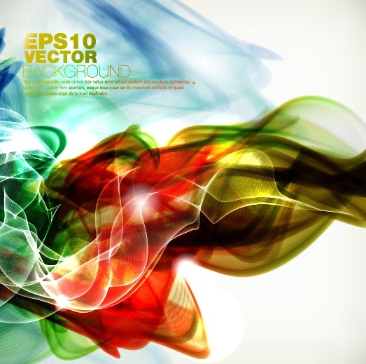 dynamic watercolor vector backgrounds