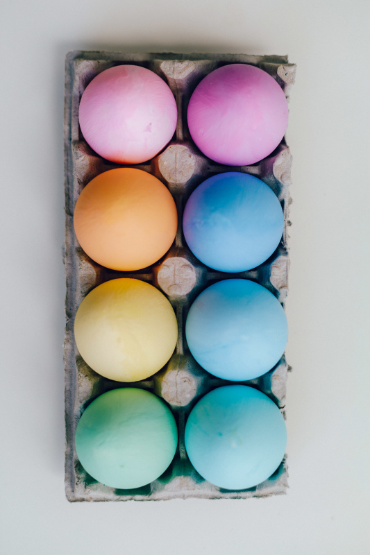 easter backdrop picture eggs tray elegance closeup 