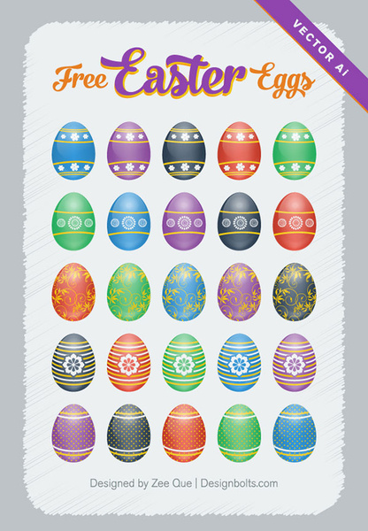 easter eggs collection