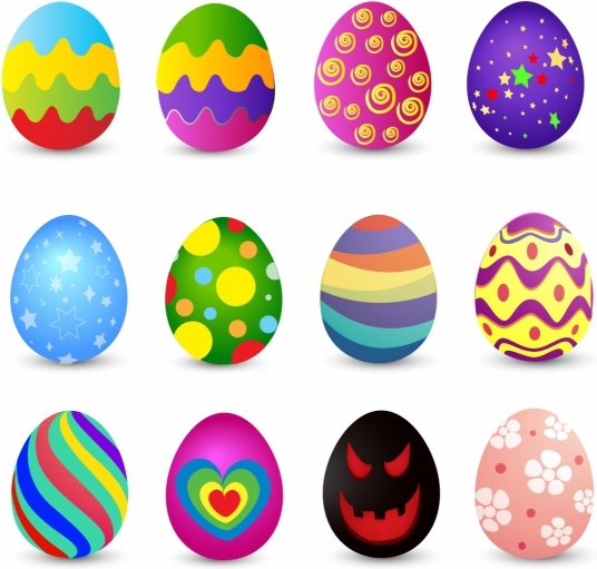 Download Easter Eggs Vector Free vector in Adobe Illustrator ai ...