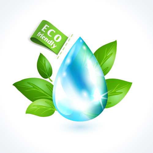 eco friendly logos creative vector design