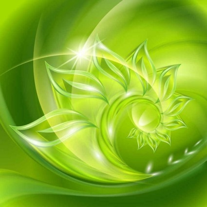 eco green abstract vector art background