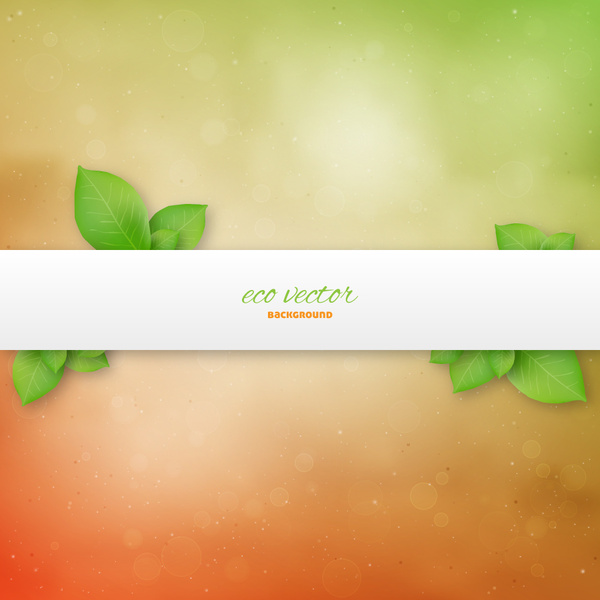 eco green background banner 