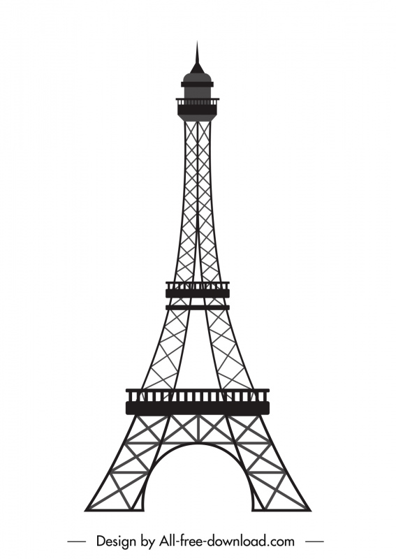 70 Beautiful, Free Eiffel Tower Vector - Pixabay - Pixabay
