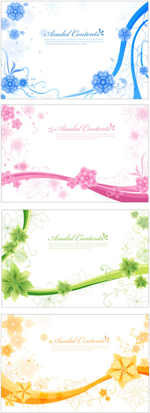 elegant decorative pattern background vector graphic 
