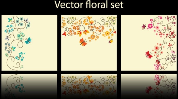 elegant pattern patterns 05 vector