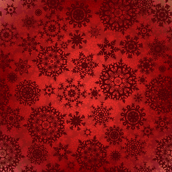 elements of christmas decorative pattern vector