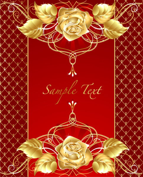 elements of luxury vector background 