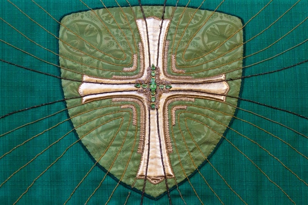 embroidered church cloth