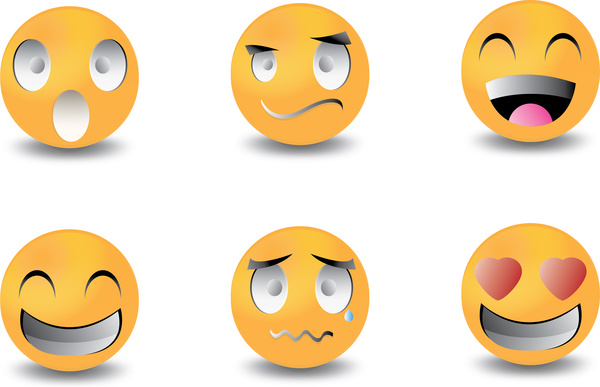 Emotions faces cartoon vectors free download 23,790 editable .ai .eps .svg  .cdr files