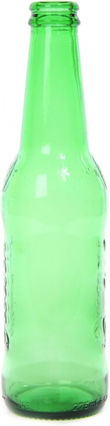 empty green bottle