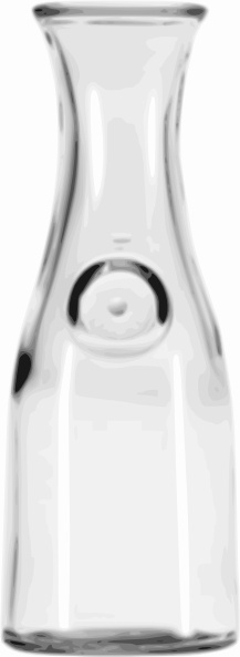 Empty Milk Bottle clip art