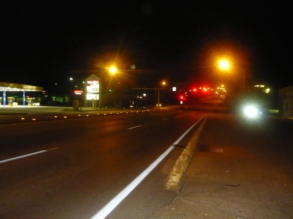 empty night highway