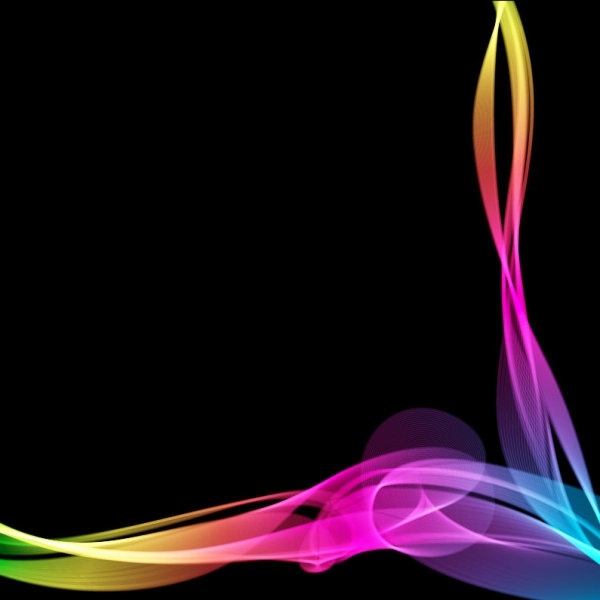 energetic and colorful flow lines background 01 vector
