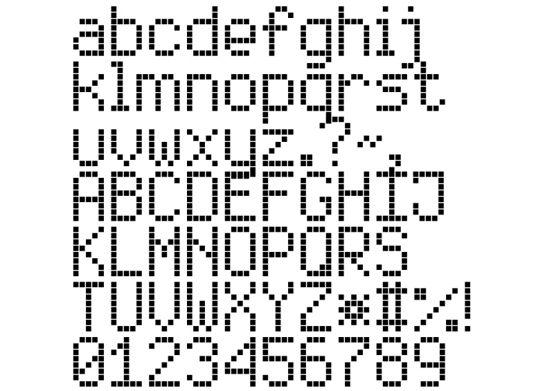 Tilfredsstille Berri langsom Enhanced led board 7 font free download 149 truetype .ttf opentype .otf  files