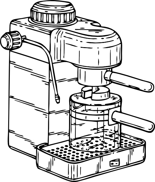 Espresso Maker clip art