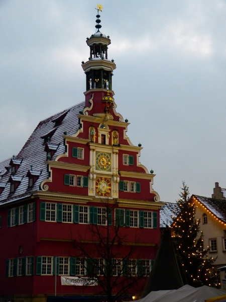 esslingen town hall christmas market