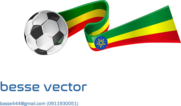 ethiopia ethiopian football flag