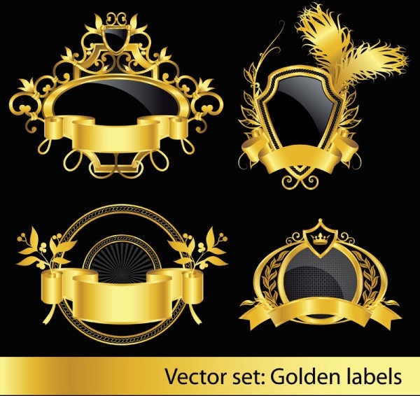 european classic pattern of label 01 vector