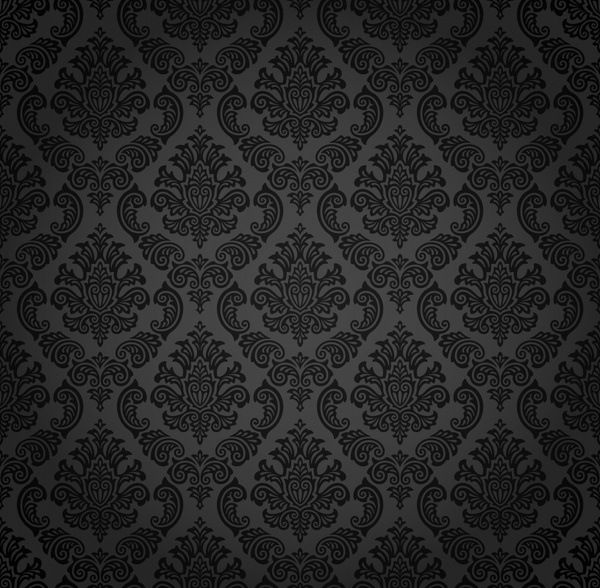 european traditional pattern template dark retro repeating decor