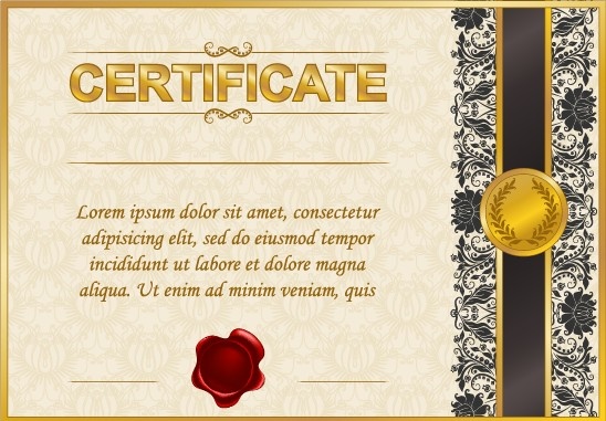 excellent certificate and diploma template design