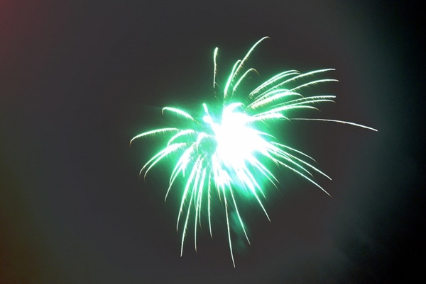 exploding fireworks
